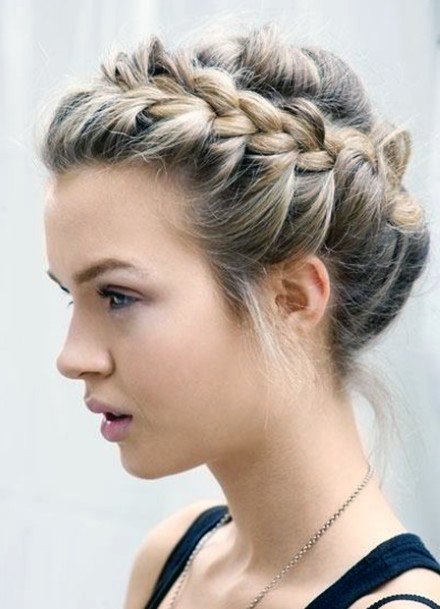 Braid Updo Hairstyles