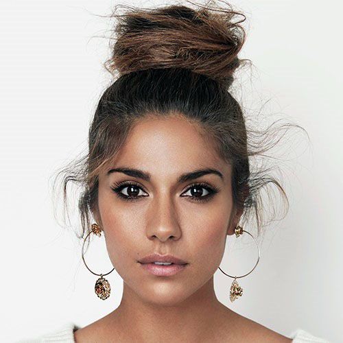 High Bun Hairstyles Hairstyle Women