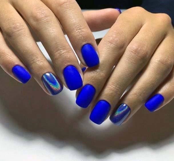 Modern Blue Color Nail Polish For Women