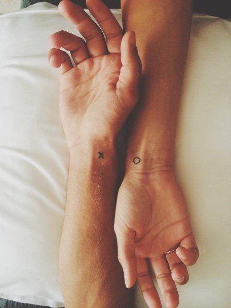 Xo Cutie Couple Tattoo