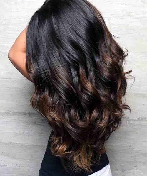 A Dramatic New Womens Balayage Perfect To Conquer Your Goals