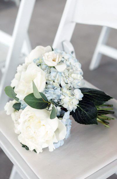 Ablaze White Hydrangea Wedding Flowers