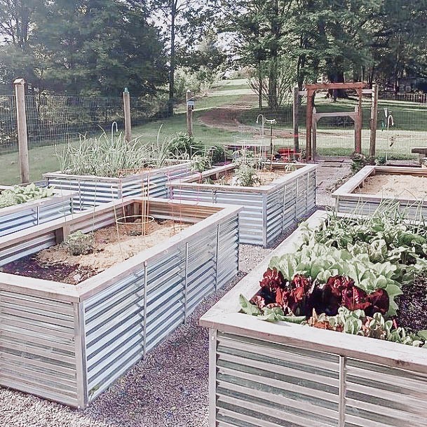 Above Ground Garden Bed Galvanized