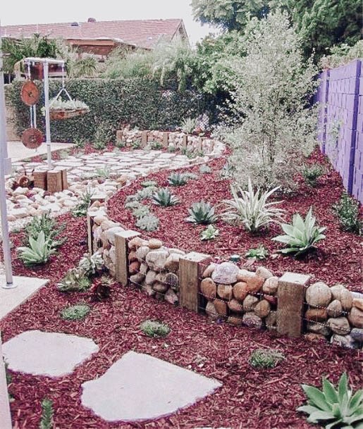 Above Ground Garden Bed Stone Rock