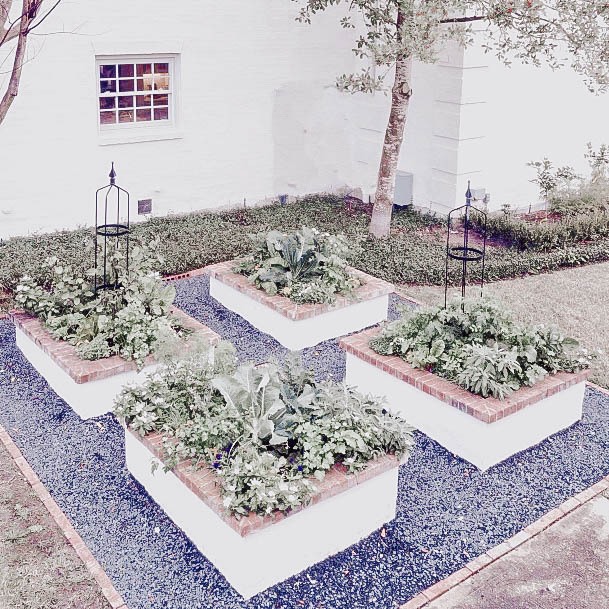 Above Ground Garden Beds Brick Ideas