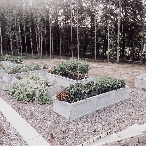 Above Ground Garden Beds Concrete Ideas