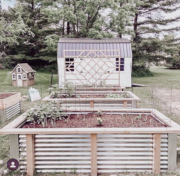 Above Ground Garden Boxes Galvanized Ideas