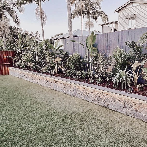 Above Ground Planter Box Stone Rock