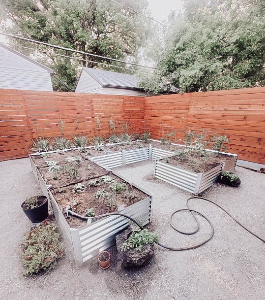 Above Ground Vegtable Garden Bed Ideas Galvanized