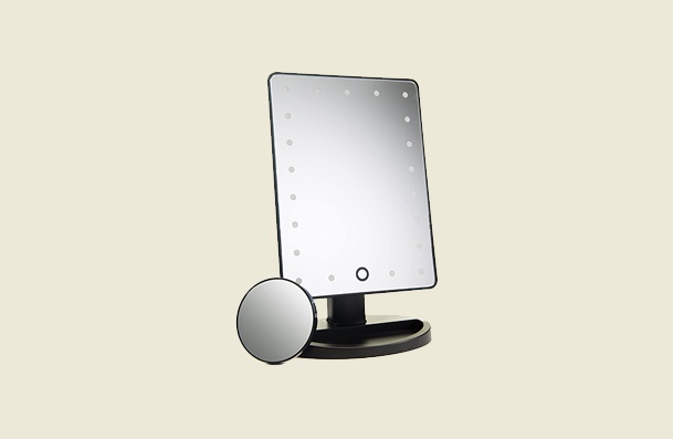 Absolutely Luvly Natural Daylight Lighted Makeup Mirror For Women