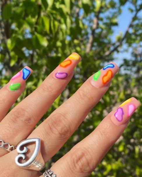 Abstract Female Nail Designs