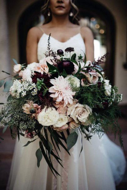 Abundant Flowers November Wedding