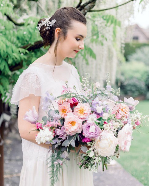 Abundant May Flower Wedding Bouquet