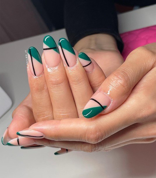 Adorable Abstract Nail Designs For Women