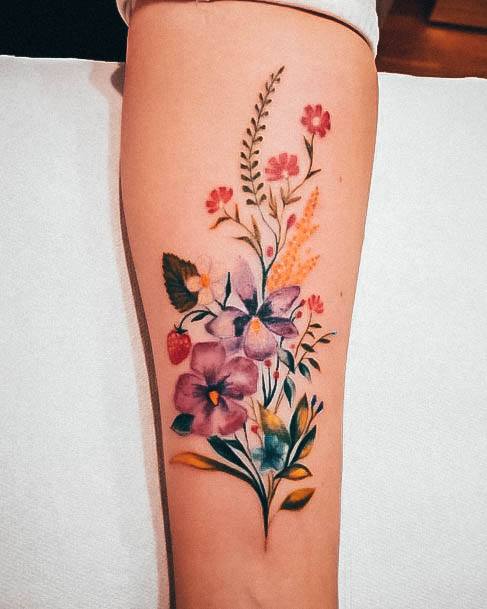 Adorable Artistic Tattoo Designs For Women