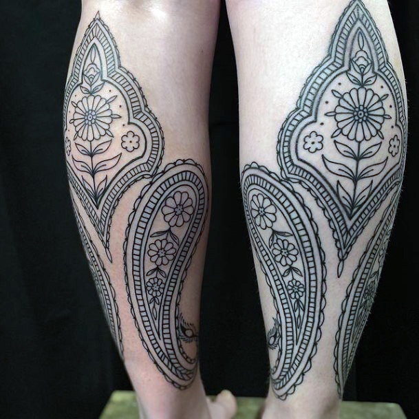 Adorable Black Ink Tattoo Designs For Women