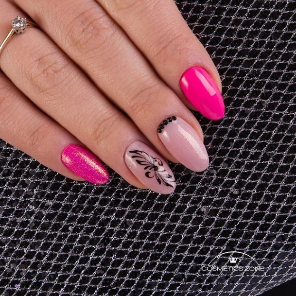 Adorable Bright Nail Designs For Women