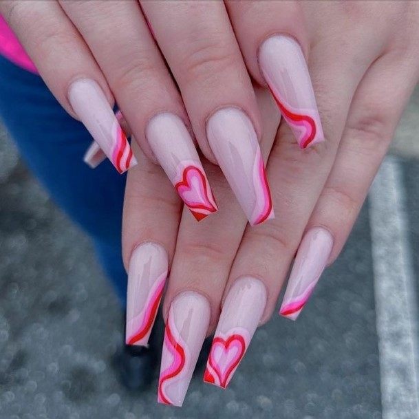 Adorable Bright Pink Nail Designs For Women