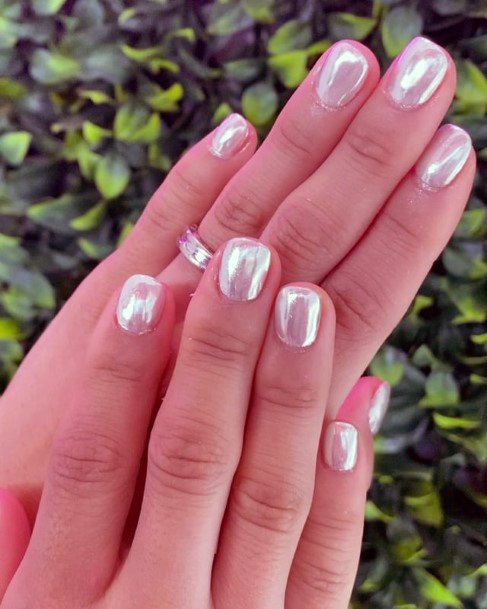 Adorable Chrome Nail Designs For Women