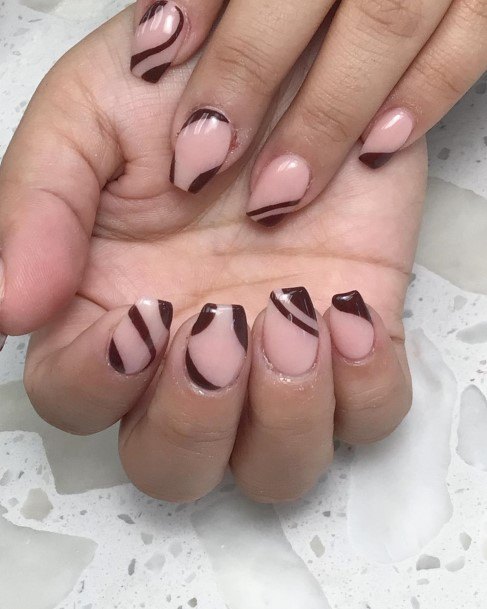 Adorable Coffee Nail Designs For Women