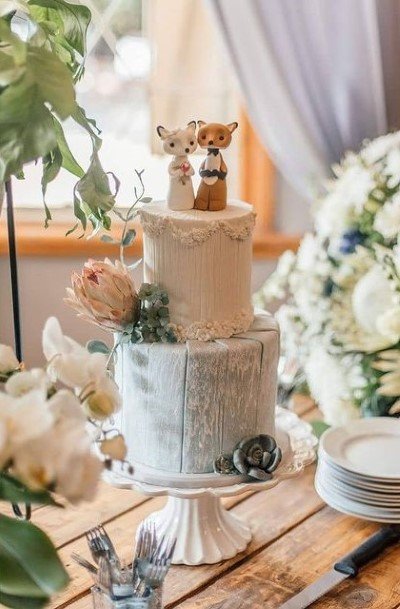 Adorable Country Wedding Cake