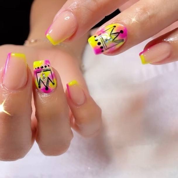 Adorable Crown Nail Designs For Women