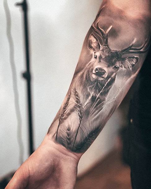 Adorable Deer Tattoo Designs For Women