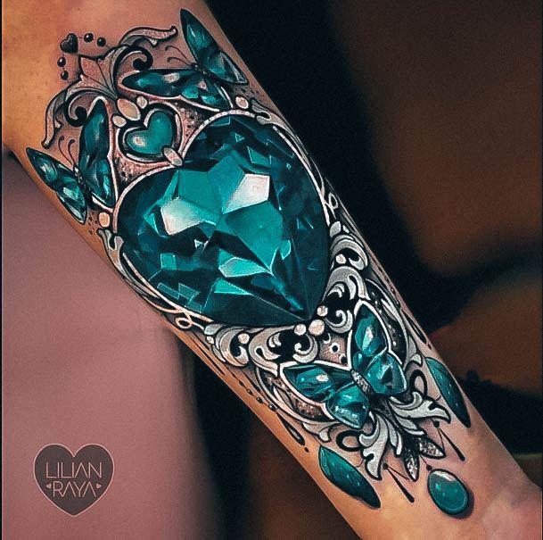 Adorable Forearm Sleeve Tattoo Designs For Women