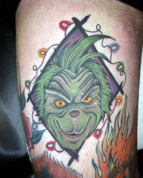 grinch in Tattoos  Search in 13M Tattoos Now  Tattoodo