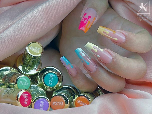 Adorable Ice Cream Nail Designs For Women