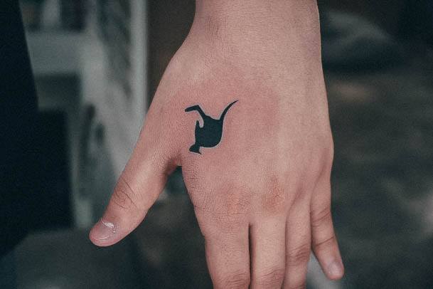 Adorable Kangaroo Tattoo Designs For Women