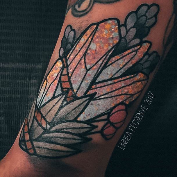 Adorable Lavender Tattoo Designs For Women