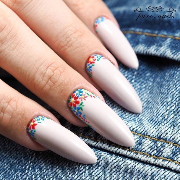 Adorable Light Nail Designs For Women