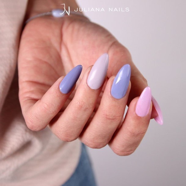 Adorable Lilac Nail Designs For Women