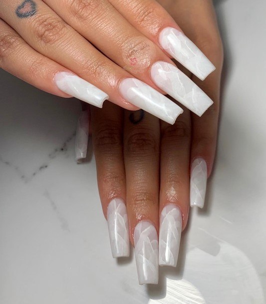 Adorable Marble Nail Designs For Women