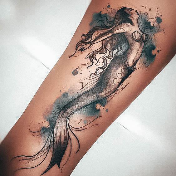 mermaid thigh tattoos｜Tìm kiếm TikTok
