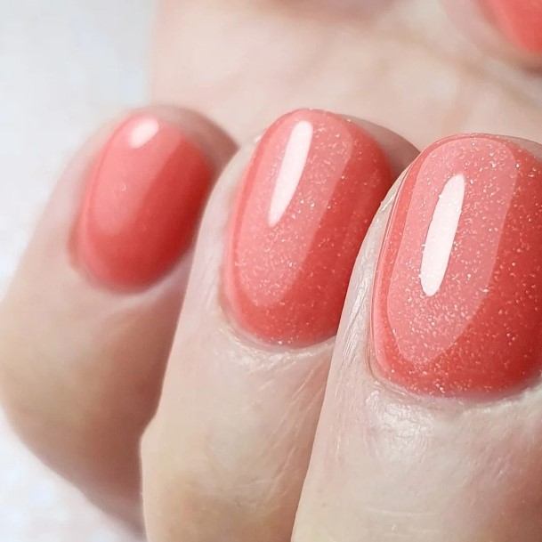 Adorable Nail Inspiration Bright Coral For Women