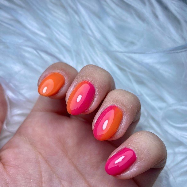 Adorable Nail Inspiration Bright Ombre For Women