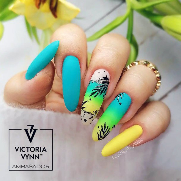 Adorable Nail Inspiration Bright Summer For Women