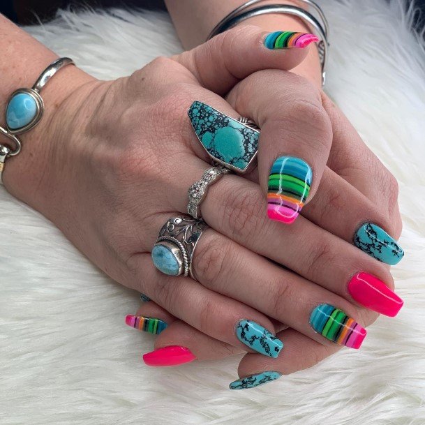 Adorable Nail Inspiration Cinco De Mayo For Women