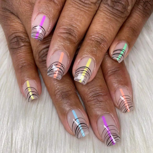 Adorable Nail Inspiration Geometric For Women