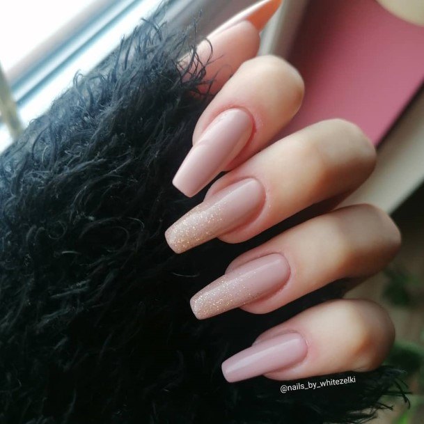 Adorable Nail Inspiration Gold Ombre For Women