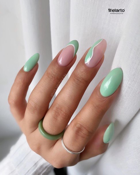 Adorable Nail Inspiration Green For Women