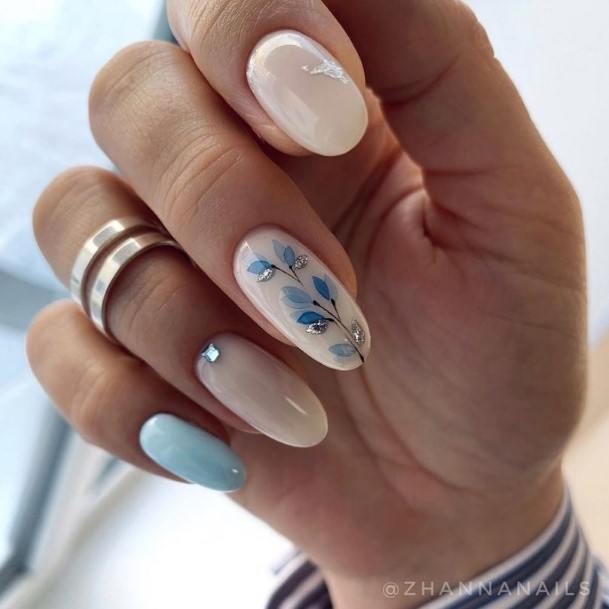 Adorable Nail Inspiration Light Blue For Women