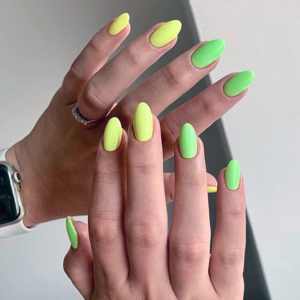 Adorable Nail Inspiration Light Green For Women