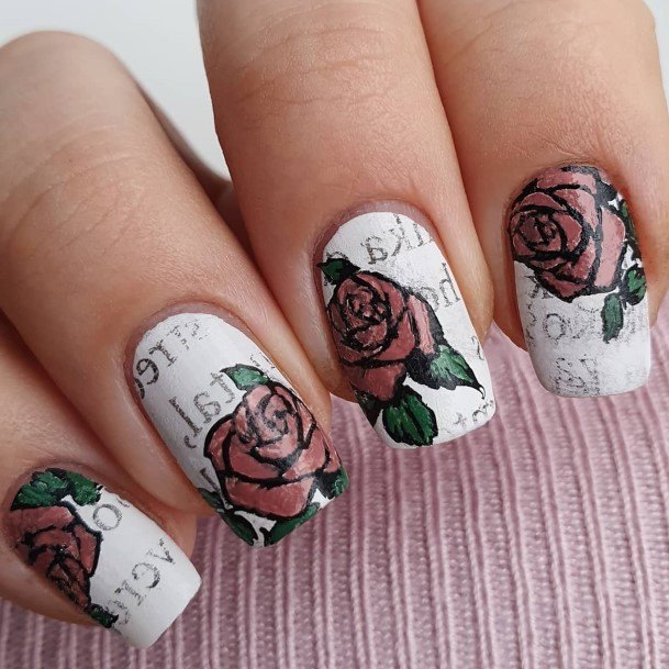 Adorable Nail Inspiration Newspaper For Women