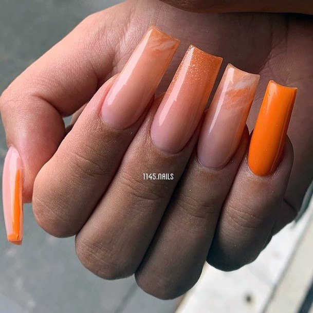 Adorable Nail Inspiration Ombre Summer For Women