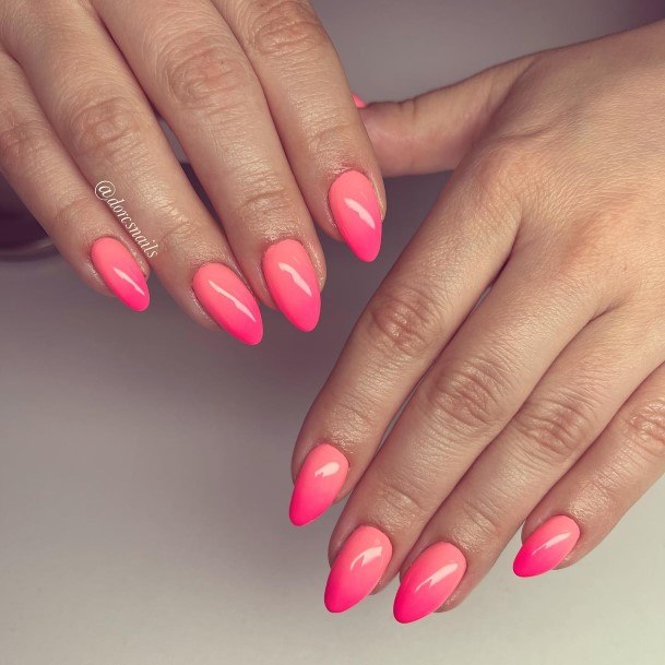 Adorable Nail Inspiration Peach And Pink For Women