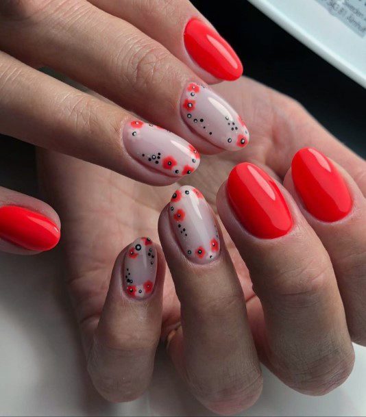 Adorable Nail Inspiration Red Summer For Women