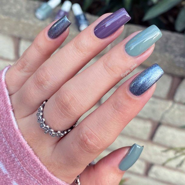 Adorable Nail Inspiration Shimmer For Women